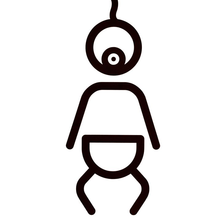Piktogram af baby