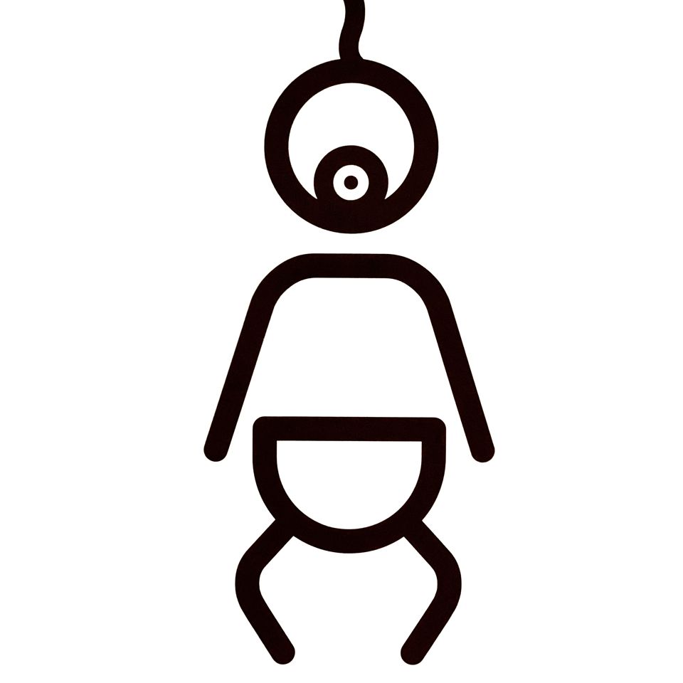 Piktogram af baby